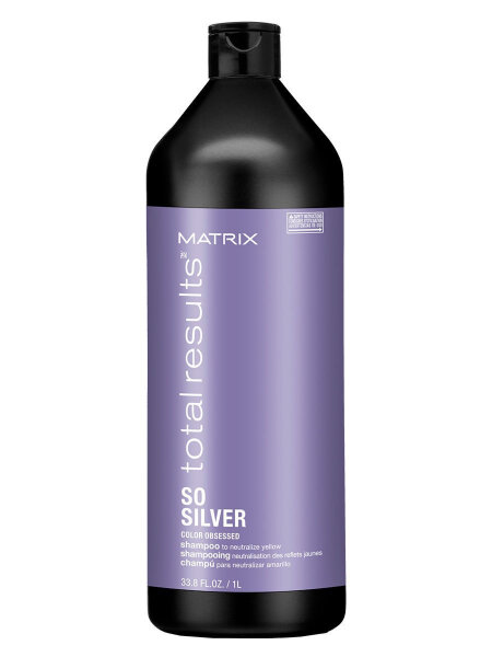TR So Silver Шампунь для нейтрализации желтизны осветленных волос 1000мл Matrix