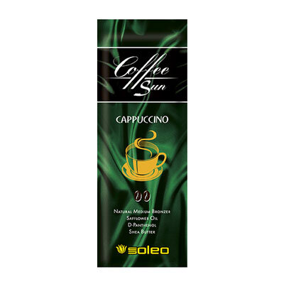 Soleo Coffee Sun Cappuccino интенсивный натуральный бронзатор 15мл