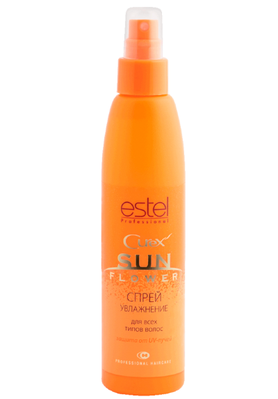 Спрей Увлажнение Защита от UV-лучей для всех типов волос ESTEL CUREX SUNFLOWER