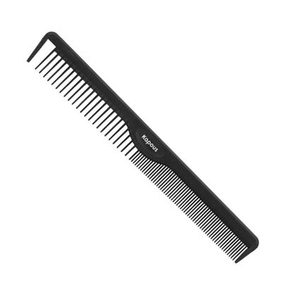 Расчеcка парикмахерская Carbon fiber 183*25мм KAPOUS