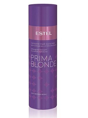 Серебристый бальзам для холодных оттенков блонд ESTEL PRIMA BLONDE 200мл