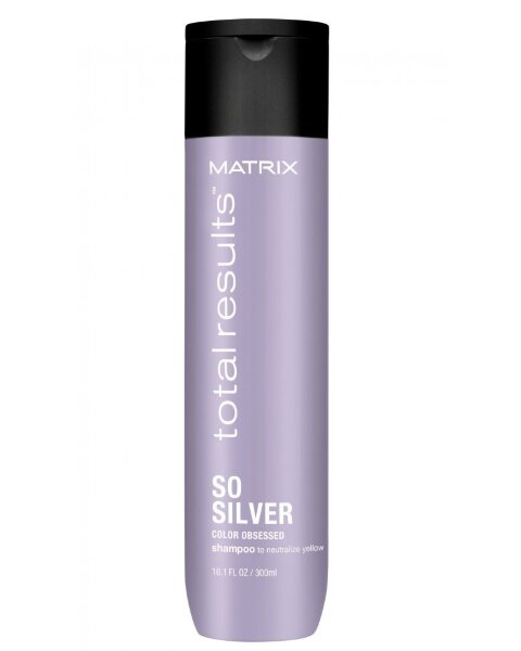 TR So Silver Шампунь для нейтрализации желтизны осветленных волос 300мл Matrix