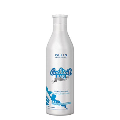 OLLIN Крем-шампунь Молочный коктейль увлажнение и питание волос 500мл