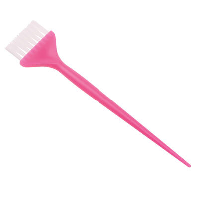 DEWAL JPP048-1 pink Кисть для окрашивания розовая, с белой прямой щетиной, узкая 45мм